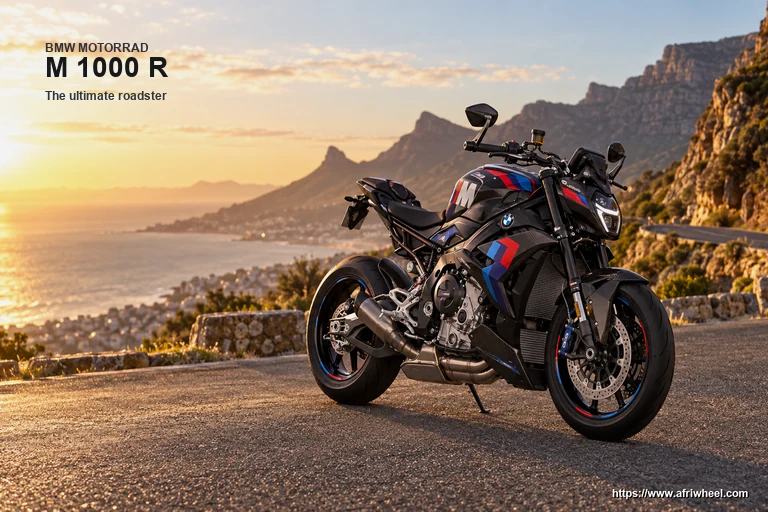 BMW Motorrad M 1000 R Blackstorm metallic / M Motorsport gallery slot 01 hero view