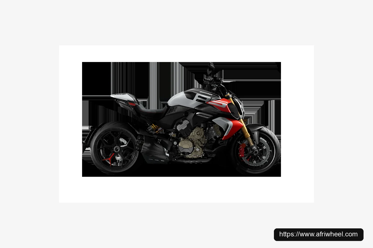 Ducati Diavel V4 RS official South African reference hero three quarter