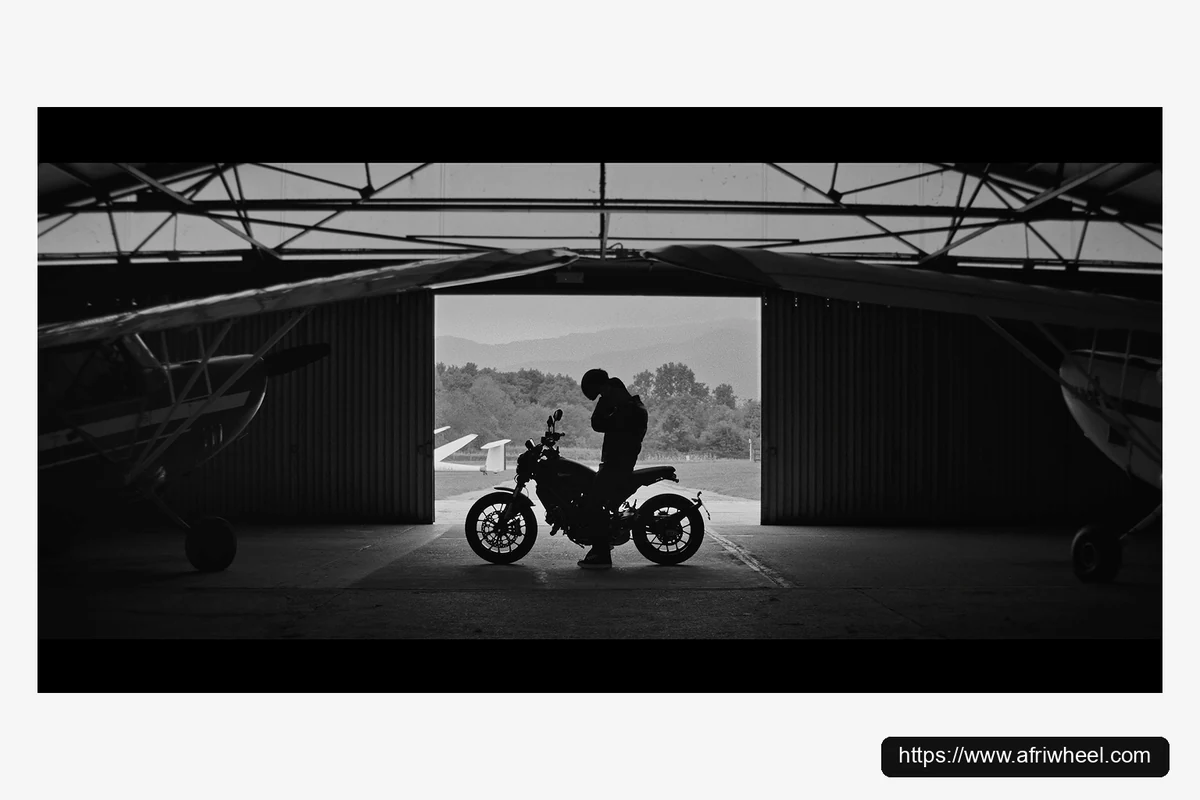 Ducati Icon official South African reference hero three quarter