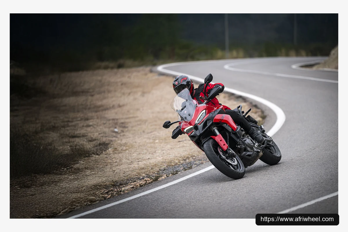 Ducati Multistrada V2 S Travel official South African reference hero three quarter