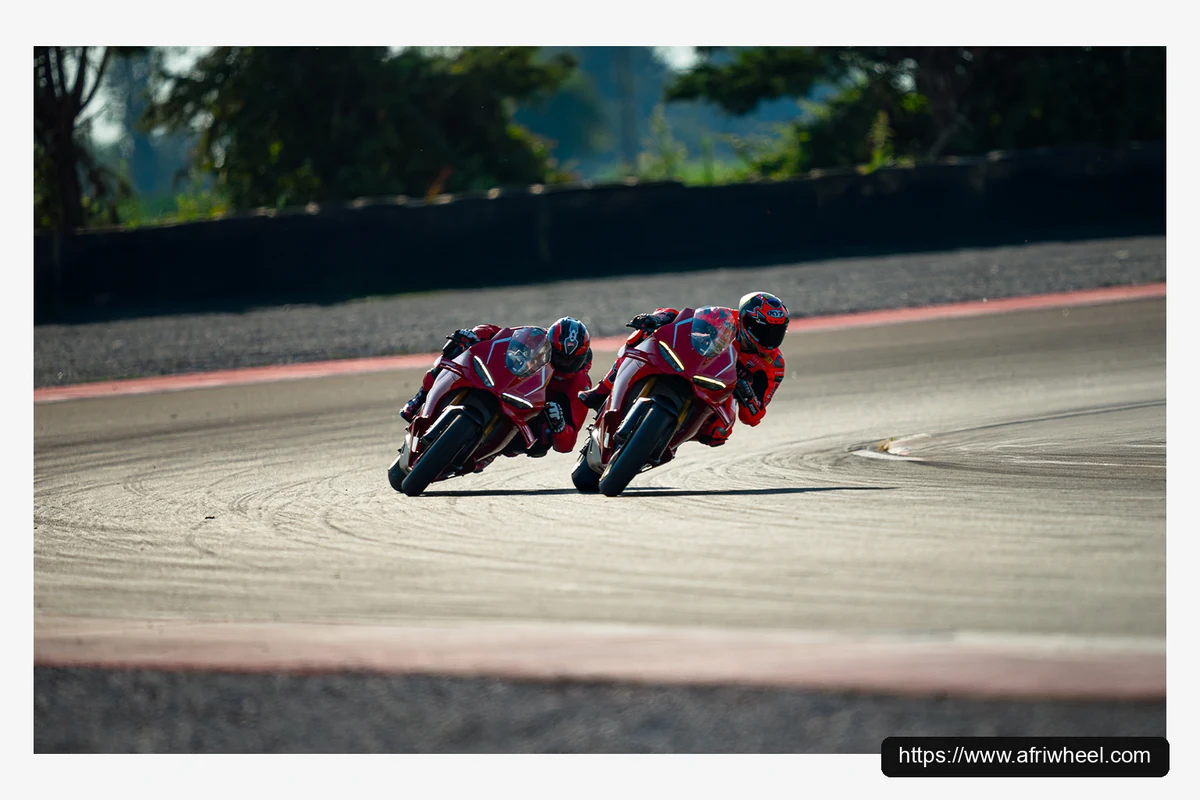 Ducati Panigale V4 R official South African reference hero three quarter