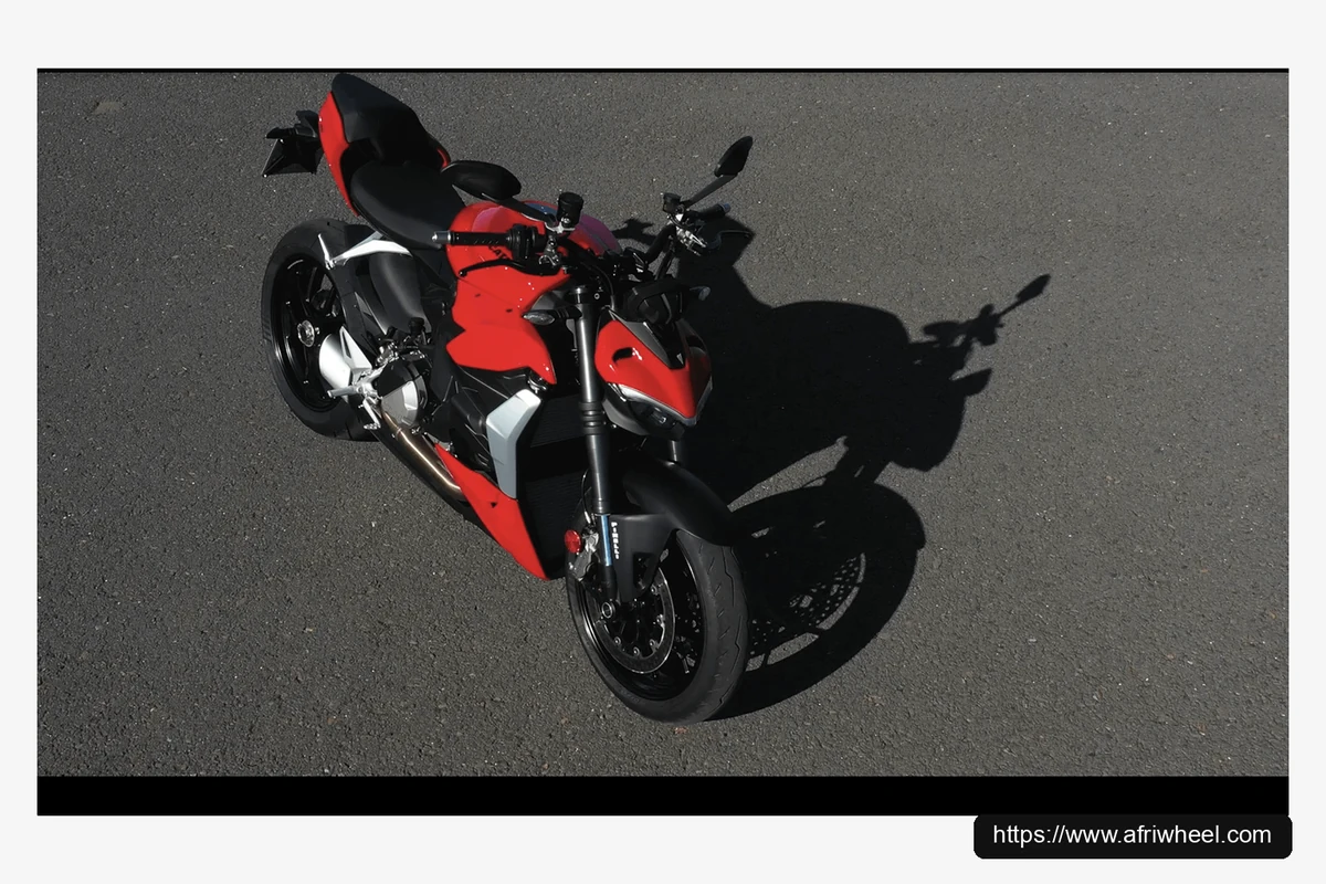 Ducati Streetfighter V2 official South African reference hero three quarter