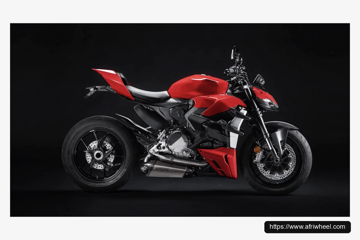 Ducati Streetfighter V4 official South African reference hero three quarter