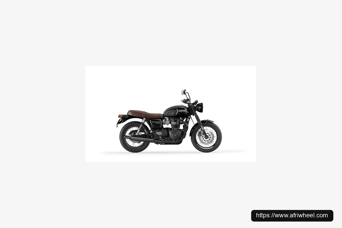 Triumph TF 250-E official South African reference hero three quarter